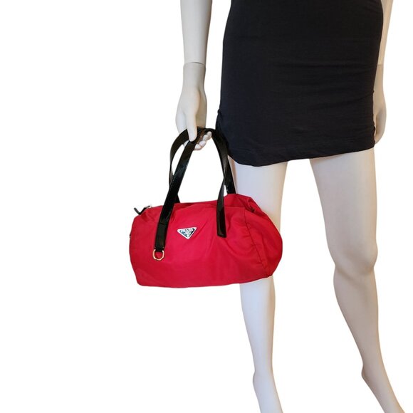 Vintage PRADA Nylon Small Satchel Bag - Picture 3 of 15